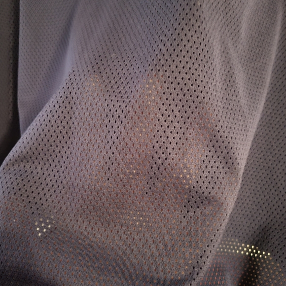 Adidas Vintage Mesh-Panel Track Jacket Navy Blue Three-Stripe Large - Picture 6 of 9